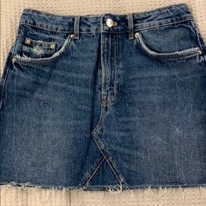 Denim skirt